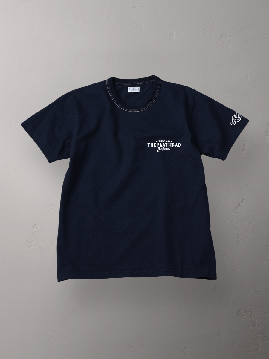 ウェブショップ限定 3本針の1本外し Tシャツ FN-THC-040 | THE FLAT HEAD