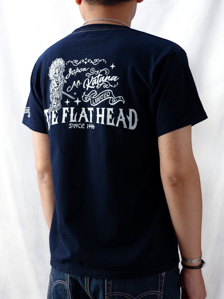 フラットヘッド　the flat head ブラックTシャツ