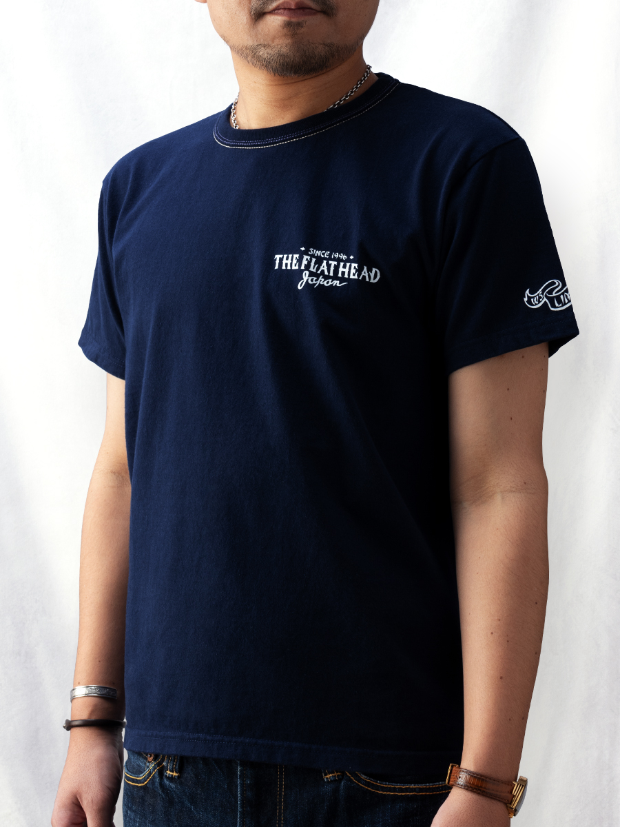 フラットヘッド　the flat head ブラックTシャツ