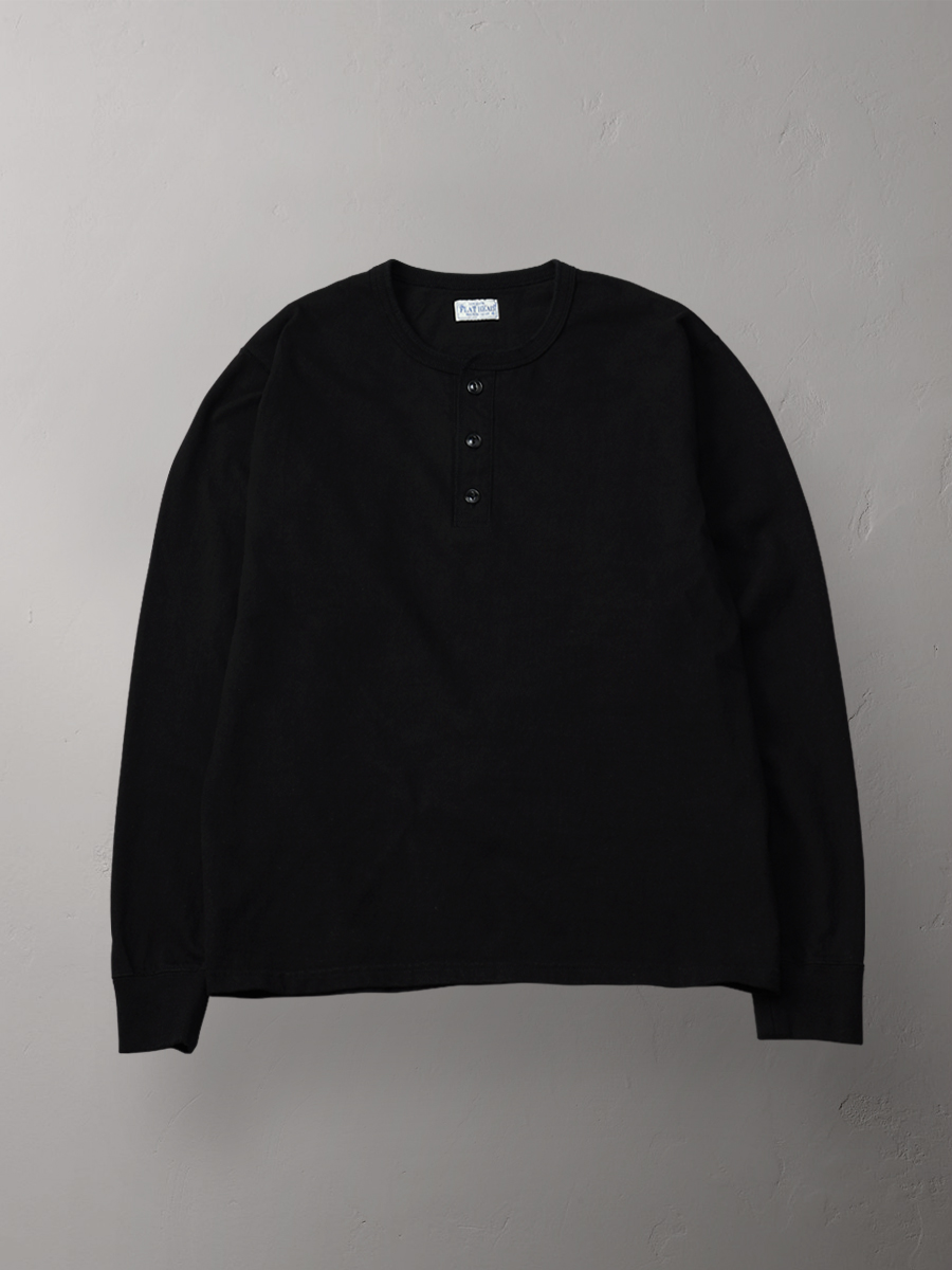 ヘンリーネック ロングスリーブTシャツ FN-TSHL-001 | THE FLAT HEAD | THE FLAT HEAD