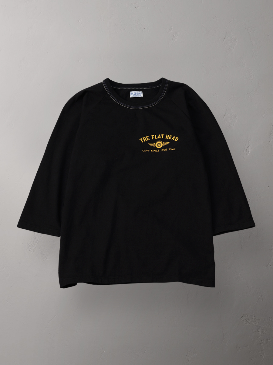 ラグラン 七分袖 Tシャツ FN-TSRB-001