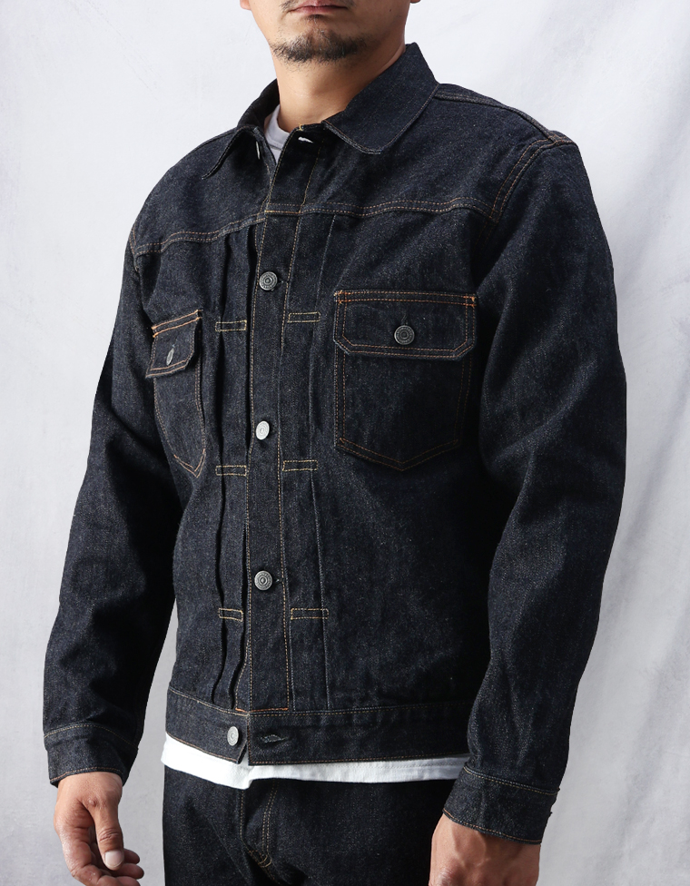 14.5oz デニムジャケット 50'sモデル FN-OJ-D002 | THE FLAT HEAD