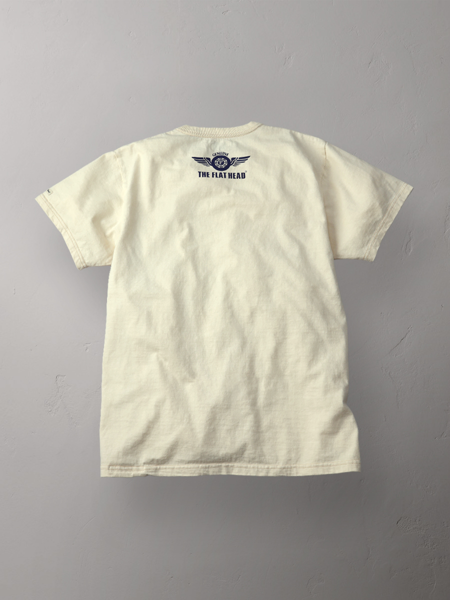 3本針の1本外し Tシャツ FN-THC-003