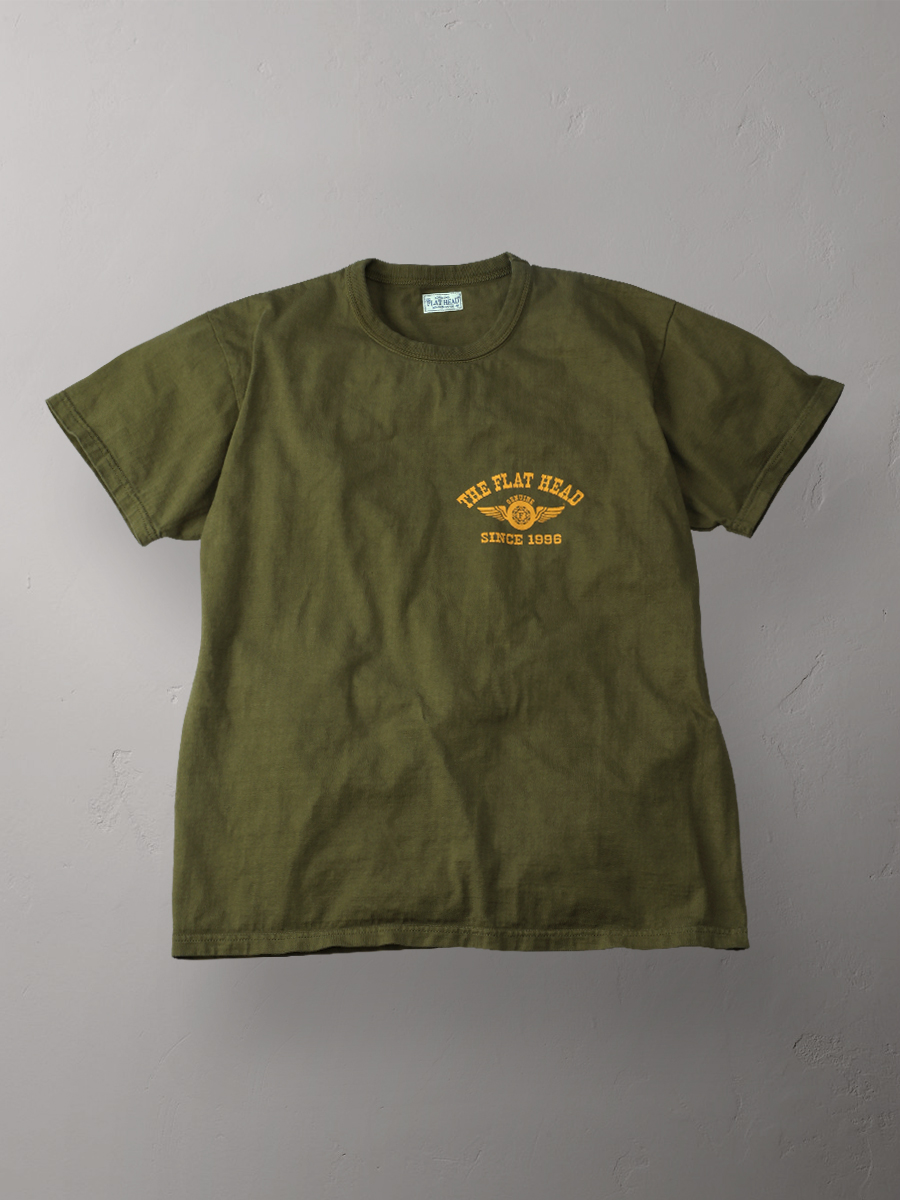 3本針の1本外し Tシャツ FN-THC-202