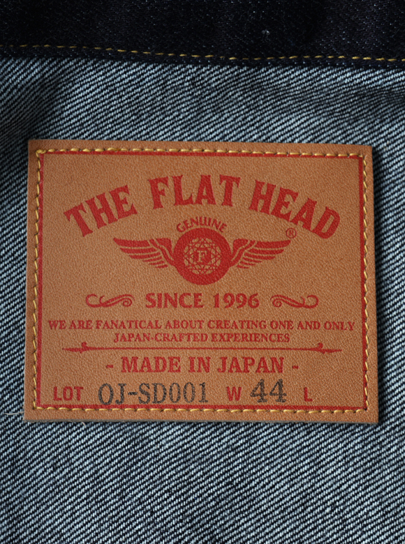 12oz デニムジャケット 40'sモデル FN-OJ-SD001 | THE FLAT HEAD 12oz デニムジャケット 40'sモデル FN-OJ-SD001 | THE FLAT HEAD