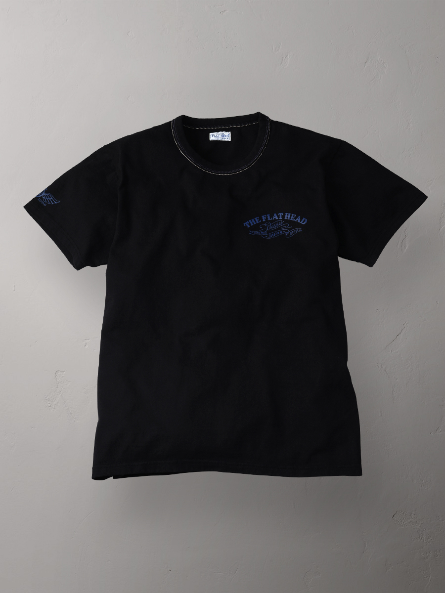 3本針の1本外し Tシャツ FN-THC-043