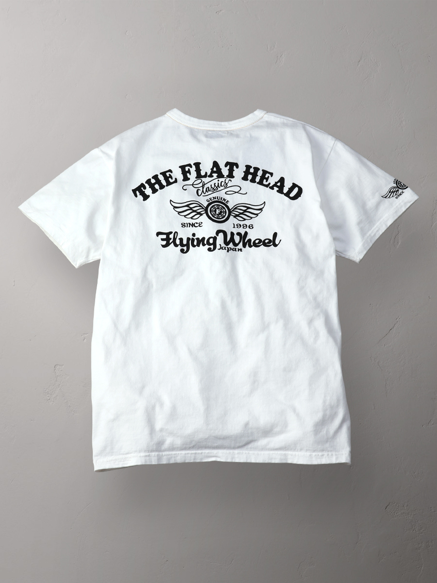 3本針の1本外し Tシャツ FN-THC-043