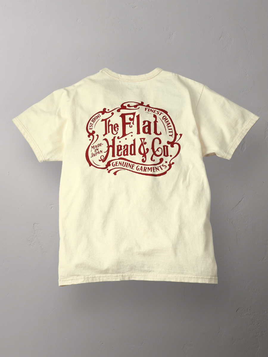 3本針の1本外し Tシャツ FN-THC-044