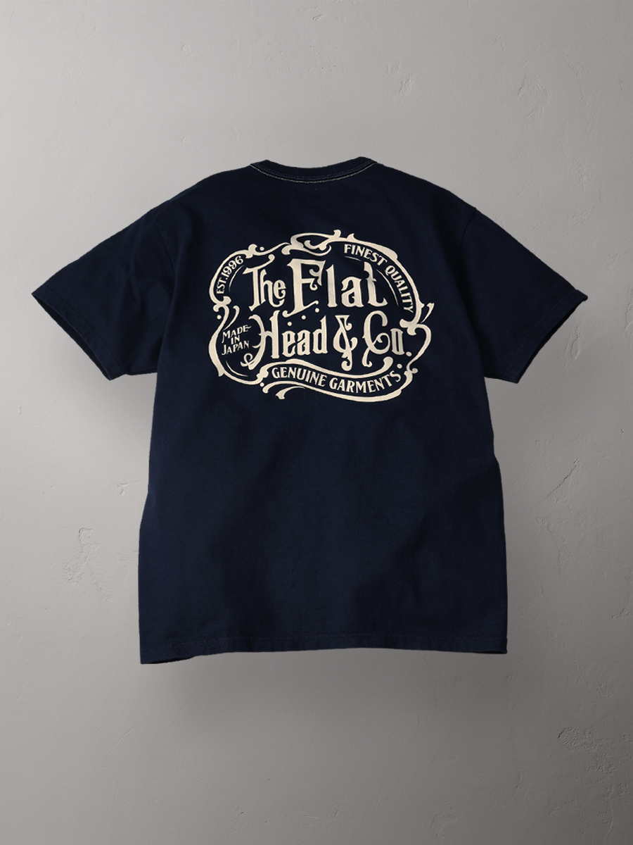 3本針の1本外し Tシャツ FN-THC-044