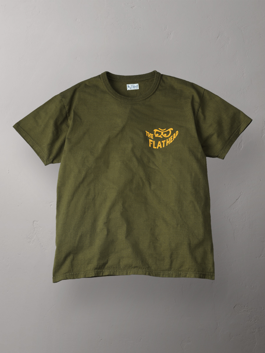 3本針の1本外し Tシャツ FN-THC-045