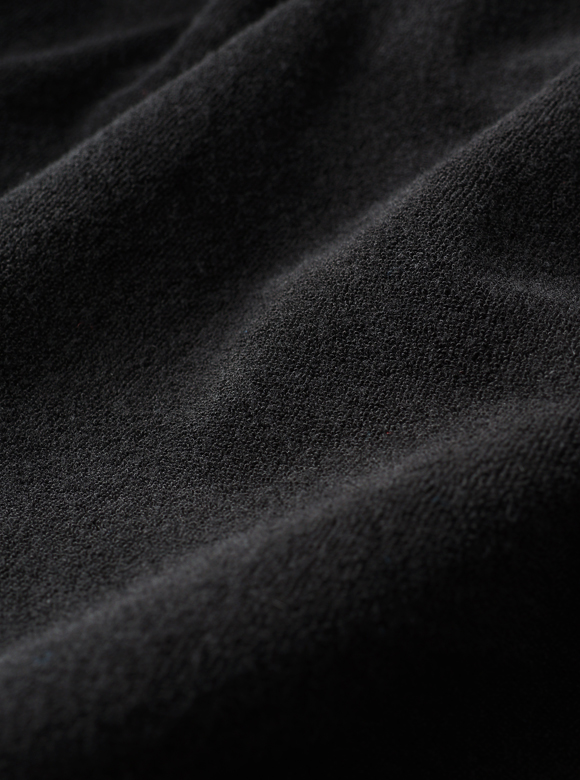 .01 パイル生地を使ったフワッと柔らかい着心地