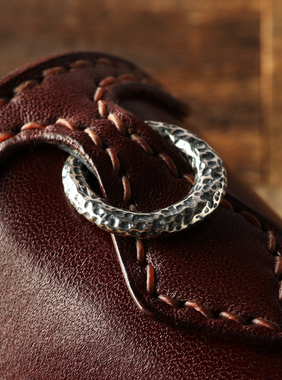 .03 シルバーの打刻丸カン