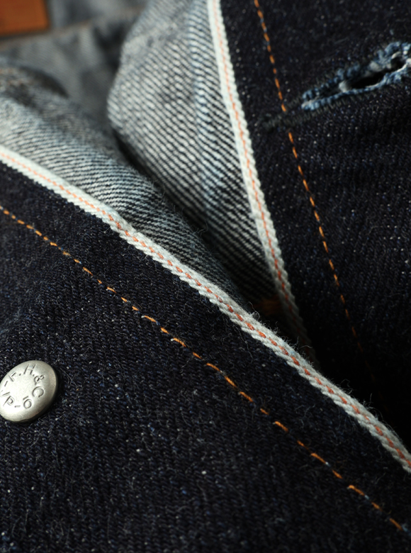 14.5oz デニムジャケット 50'sモデル FN-OJ-D002 | THE FLAT HEAD