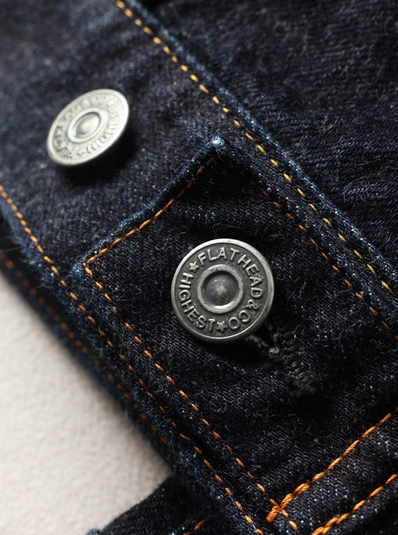 14.5oz デニムジャケット 50'sモデル FN-OJ-D002 | THE FLAT HEAD