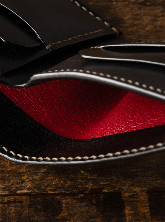 .03 アメ豚革の貼り合わせ