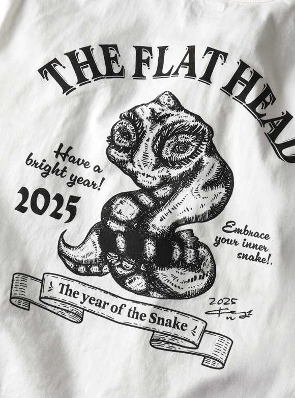 小松美羽 干支 Tシャツ 巳 FN-THC-KM16 | THE FLAT HEAD