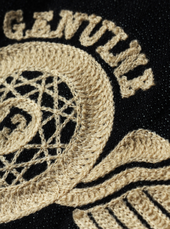 直営店・ウェブショップ限定 刺繍入り デニムウエスタンシャツ