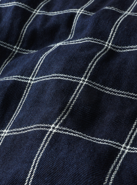 .01 二重織りで織り上げた柔らかく肉厚な生地