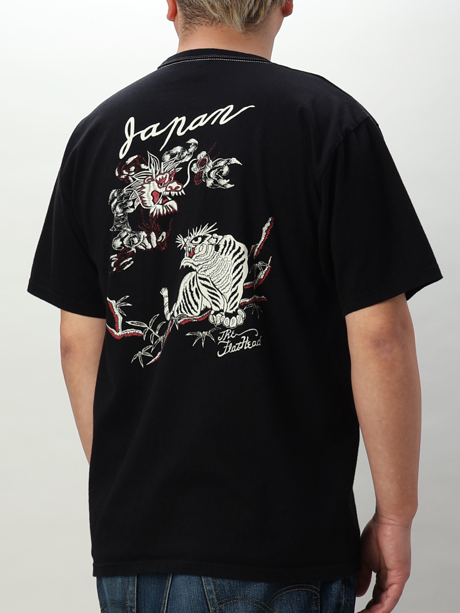 ウェブショップ限定 3本針の1本外し Tシャツ FN-THC-055