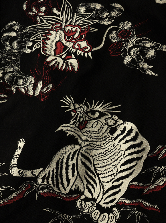 .03 デザインを精巧に再現した抜染プリント