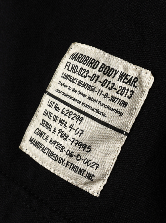 .05 フォントにもこだわったミリタリータグ