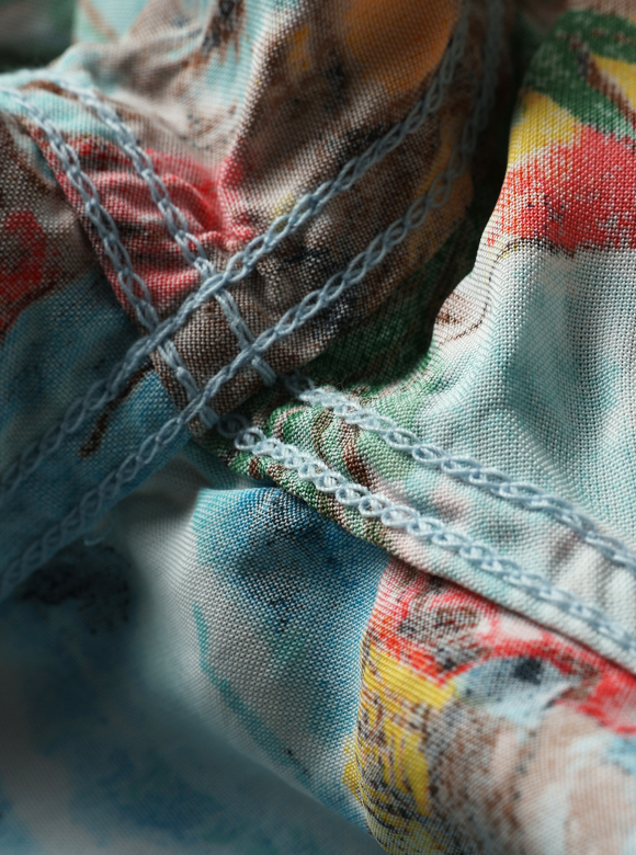 .03 高い技術力を要するレーヨンシャツの縫製