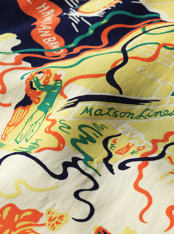 .01 シャトル織機で織り上げたレーヨン100％生地