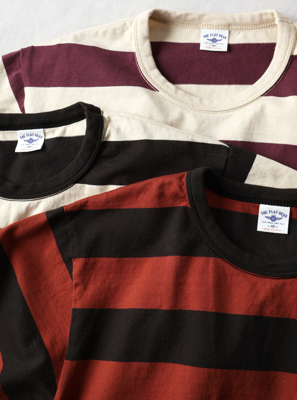 ボーダーTシャツ FN-THB-002 | THE FLAT HEAD