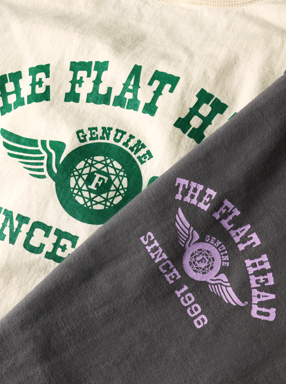 ひろこっち ウェブショップ&本店限定 3本針の1本外し Tシャツ FN-THC-202EC
