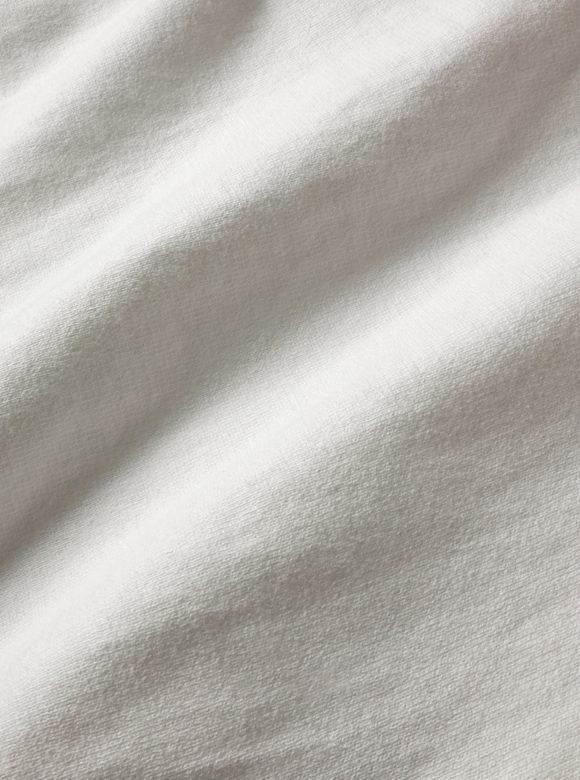 .01 柔らかく肌触りの良い着心地が楽しめる吊り編み生地