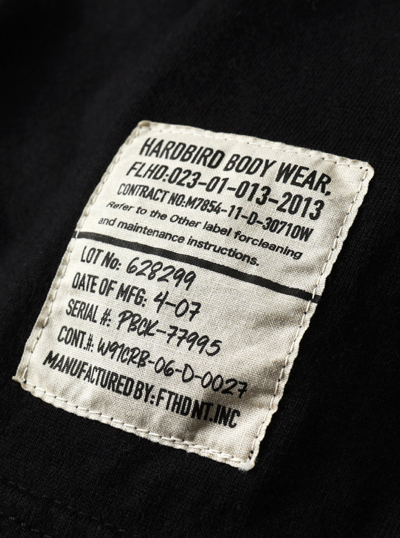 .03 フォントにもこだわったミリタリータグ