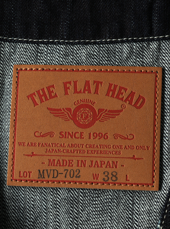 10oz ウォバッシュデニム ワークベスト FN-MVD-702 | THE FLAT HEAD