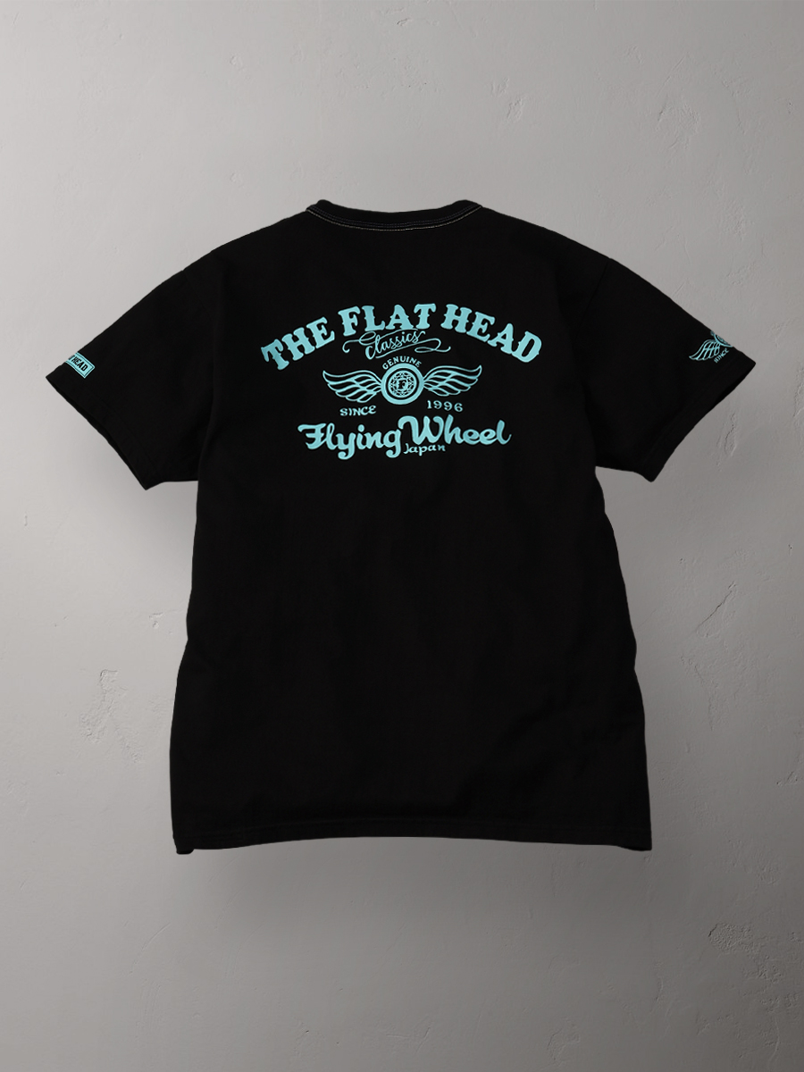 ウェブショップ限定 3本針の1本外し Tシャツ FN-THC-043EC