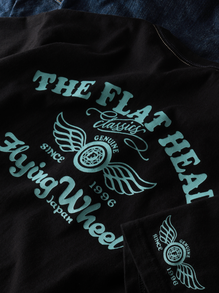 ウェブショップ限定 3本針の1本外し Tシャツ FN-THC-043EC