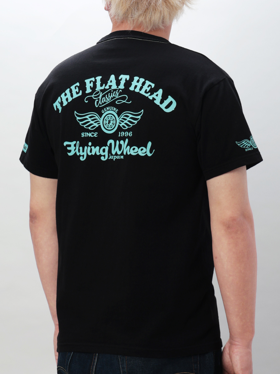 ウェブショップ限定 3本針の1本外し Tシャツ FN-THC-043EC