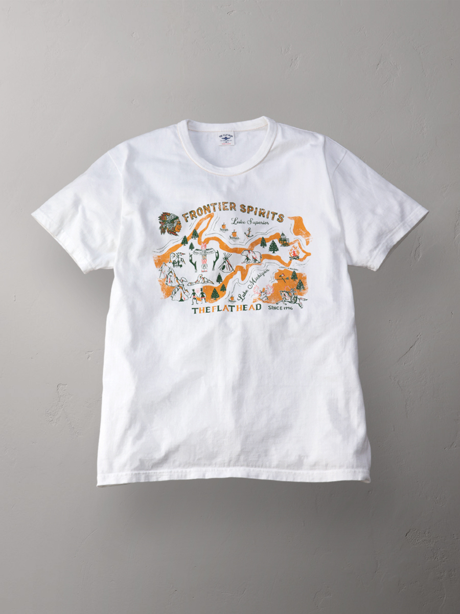 3本針の1本外し Tシャツ FN-THC-056