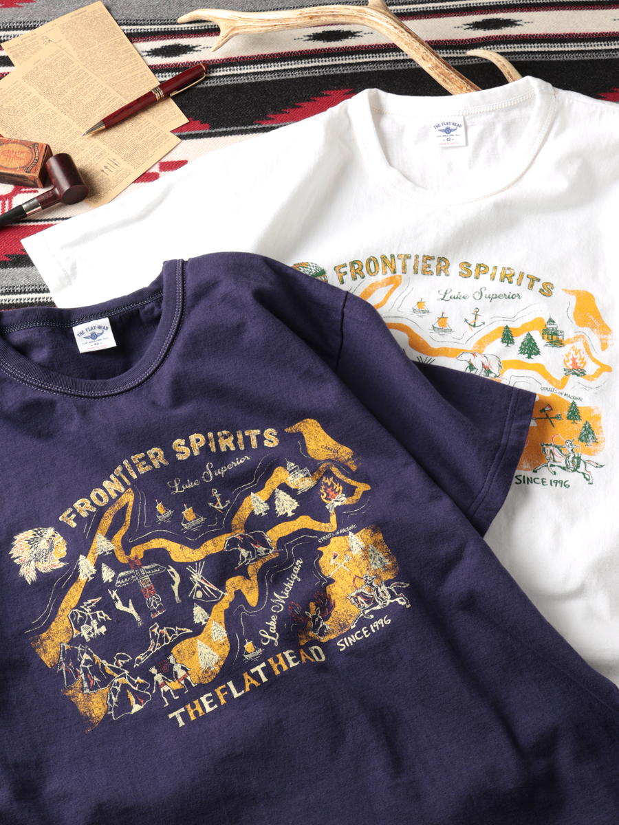 3本針の1本外し Tシャツ FN-THC-056