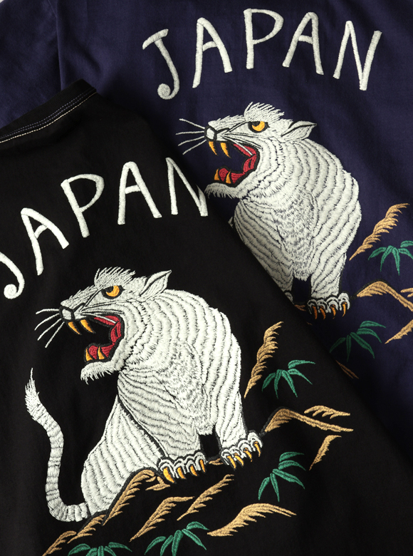 3本針の1本外し スペシャルTシャツ FN-THC-060SP | THE FLAT HEAD