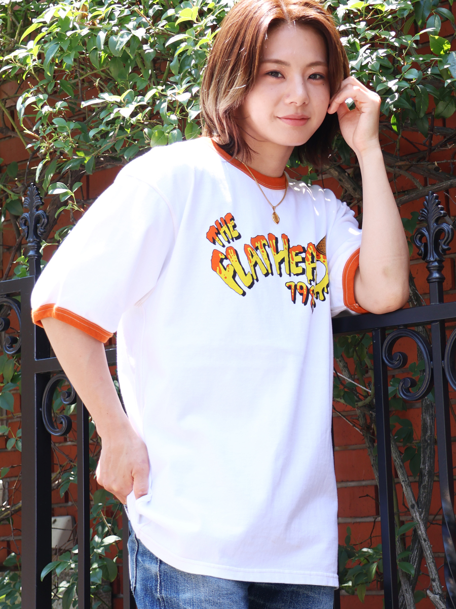 吊り生地 双糸 リンガーTシャツ FN-TMR-101