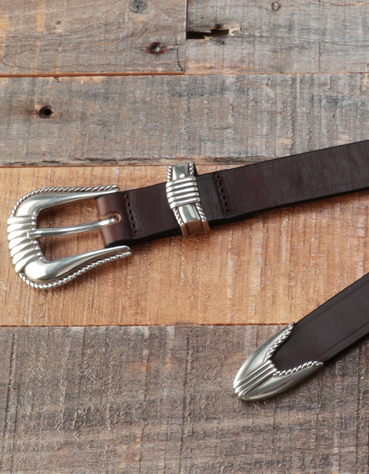 THE FLAT HEAD ザ・フラットヘッド プレートバックルベルト プレートバックル ベルト FN-BE-L001 | THE FLAT HEAD