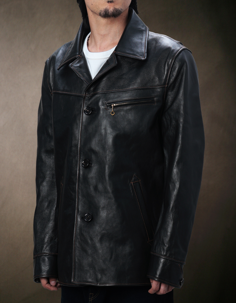 THE FLAT HEAD ライダースジャケット The Flat Head FN-LJ-HW001 Horsehide Double Rider's Jacket