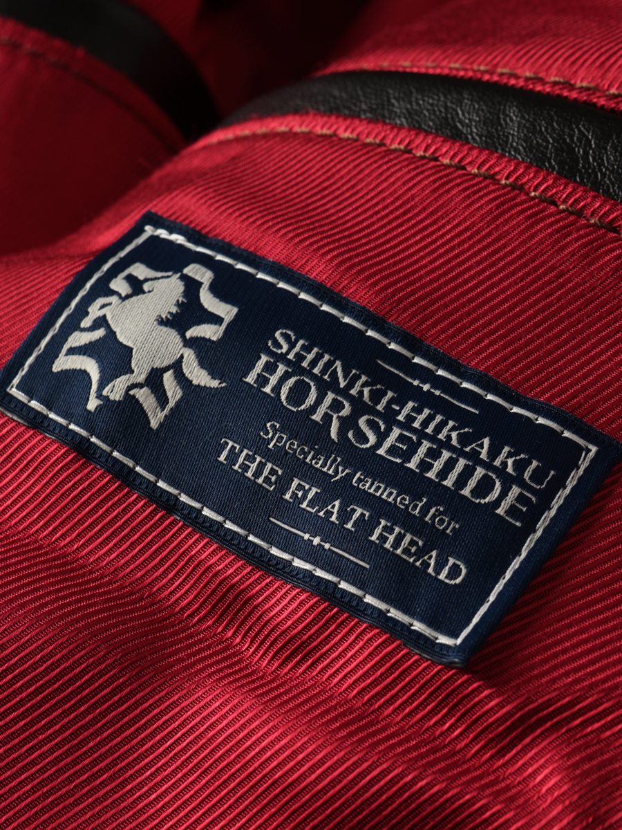 希少 FLATHEAD ホースハイド 馬革 カーコート レザー フラットヘッド ホースハイド 50'Sジャケット FN-LJ-HJ002 | THE FLAT HEAD