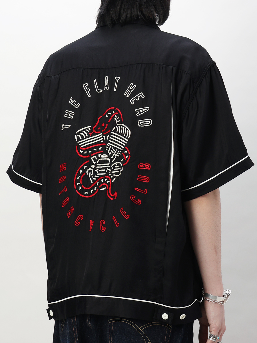 直営店限定 ボーリングシャツ FN-SRO-008SB