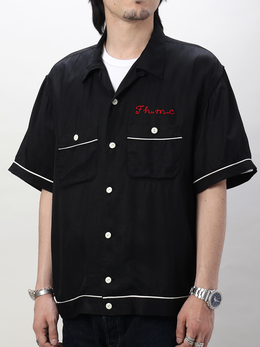 直営店限定 ボーリングシャツ FN-SRO-008SB