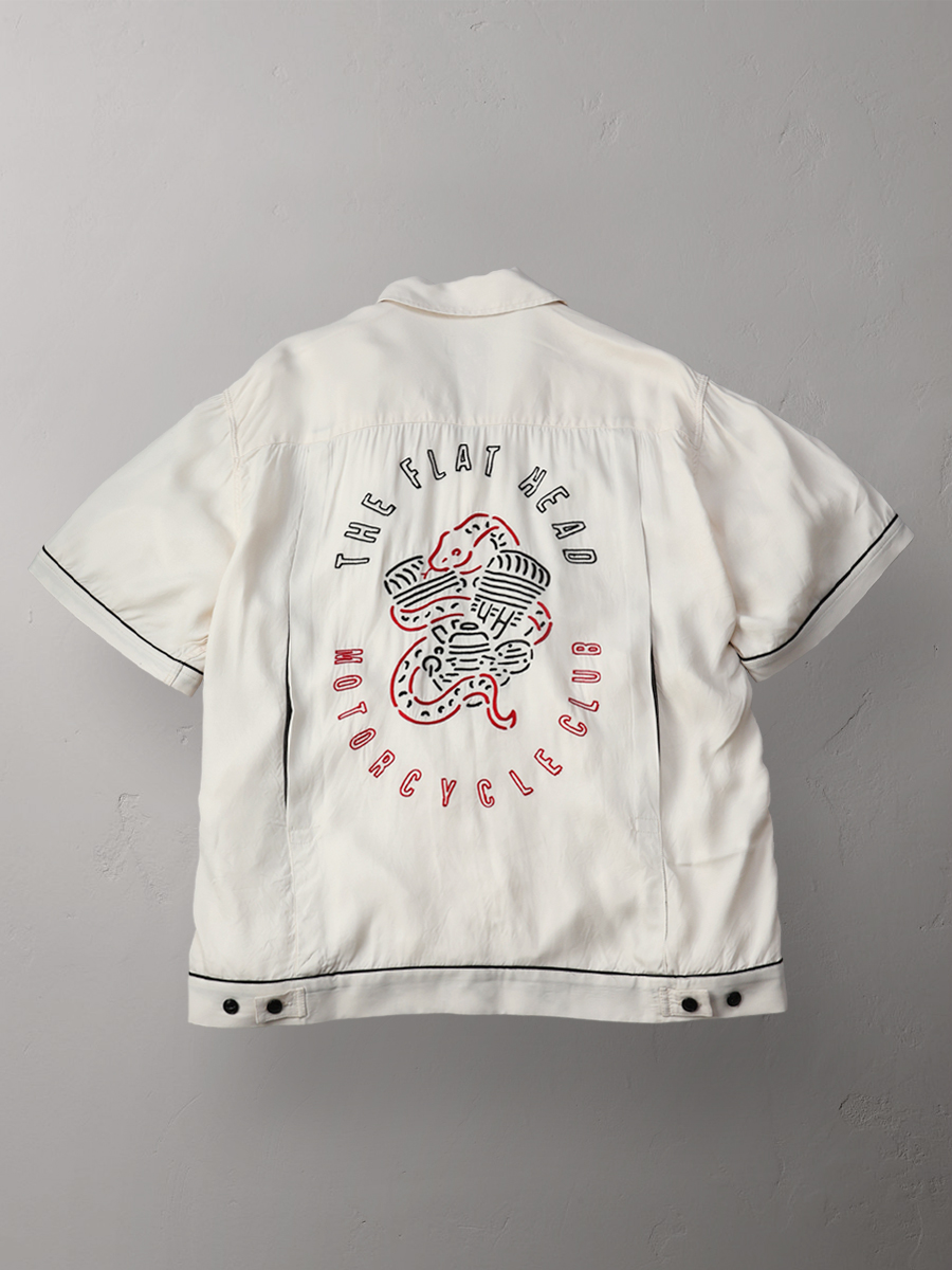 直営店限定 ボーリングシャツ FN-SRO-008SB