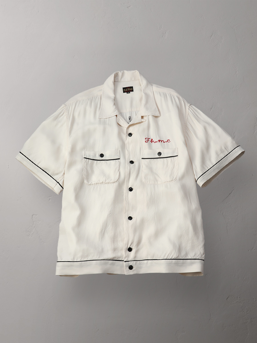直営店限定 ボーリングシャツ FN-SRO-008SB