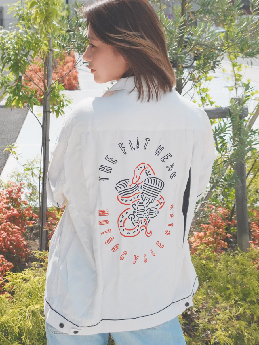 直営店限定 ボーリングシャツ FN-SRO-008SB