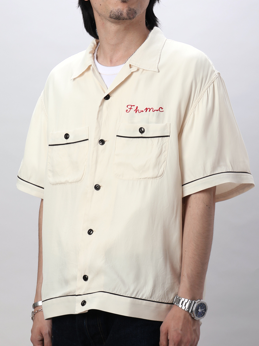 直営店限定 ボーリングシャツ FN-SRO-008SB
