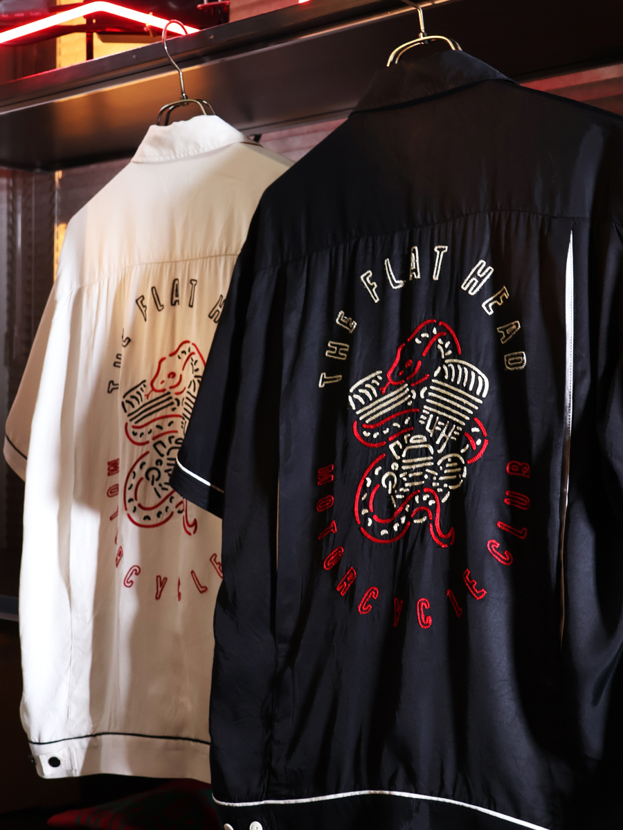 直営店限定 ボーリングシャツ FN-SRO-008SB
