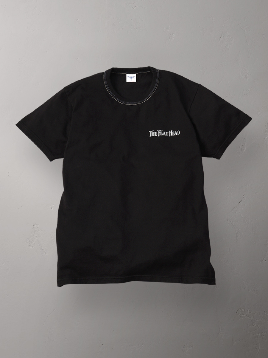3本針の1本外し Tシャツ FN-THC-057